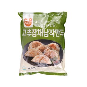 삼양고추잡채납작만두 삼양냉동 냉동 2Kg, 1개