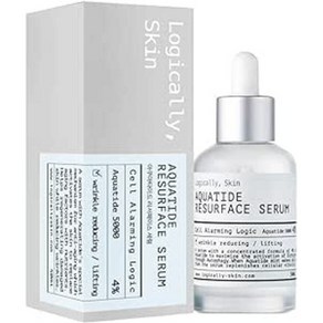 일본직발송 6. LOGICALLY SKIN(로지컬리 스킨) 아쿠아타이드 리서페이스 세럼 50MLAQUATIDE RESURFACE SER, One Size, One Colo, 1개, 50ml