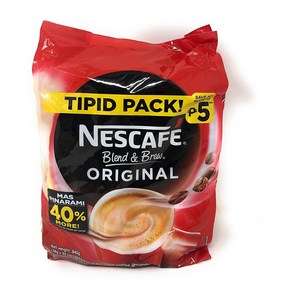 NESCAFE Philippines Blend & Bew Instant Coffee Mix Oig 네스카페 필리핀 블렌드 앤 브루 인스턴트 커피 믹스 오리지널 25g x 3, 30개, 1개