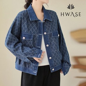 화세 HWASE 77까지 다이아데님라인자켓 HB3FJK004C