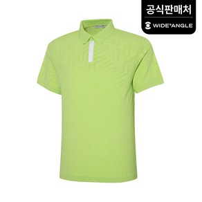[와이드앵글 공식] [골프] 남성 CO 솔리드 모노그램 폴로 스웨터 M WMM23K13G1