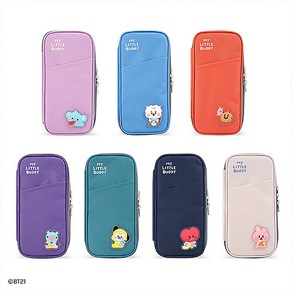 (방탄소년단굿즈)BT21 P 포켓 봉제필통 펜 파우치 947669, 망