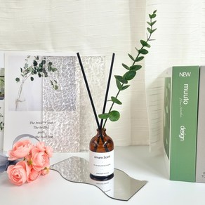 아마레센트 100%천연향료 아로마테라피 브라운 디퓨저, 1개, 100ml, 유칼립투스