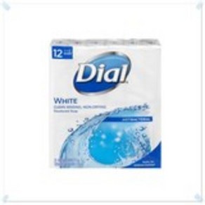 다이알 항균비누 세수비누 화이트 113gX12개 Dial white antibacteial soap