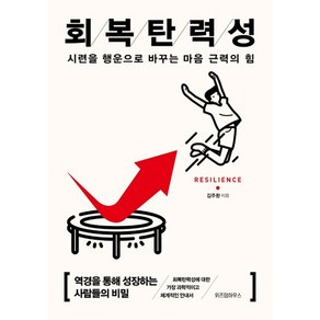 (위즈덤하우스) 회복탄력성(15만부 기념 리커버) ( 시련을 행운으로 바꾸는 마음 근력의 힘 ), 위즈덤하우스, 김주환 (지은이)