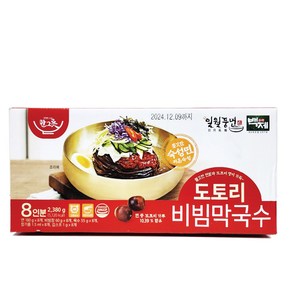 백제 도토리 비빔막국수 297g x 6개 KN, 2.38kg, 1개