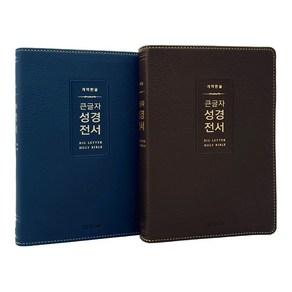 개역한글 큰글자 성경전서 H72WM 중단본 무지퍼 큰글씨 성경책