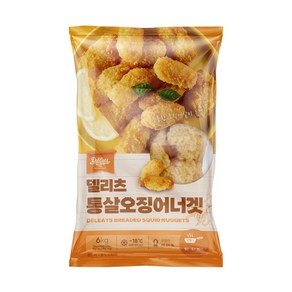 [오늘출발] 델리츠 통살오징어너겟 60개 오징어48% 냉동, 1개, 1kg