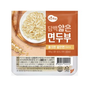 맑은물에 담백 얇은 면두부 100g, 1개