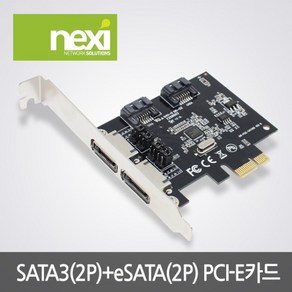 [NEXI] 넥시 NX316 (SATA카드/PCI-E/eSATA/2pot)