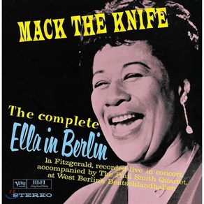 [LP] Ella Fitzgeald (엘라 피츠제랄드) - Mack The Knife: Ella In Belin [LP] : Veve 레이블 창립 60주년 기념반