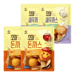 CJ 꼬마 돈까스 400g X 2봉 + 새우까스 250g X 2봉, 1개