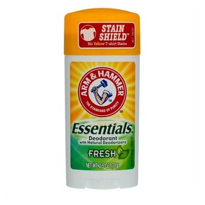 Arm & Hammer 암앤해머 에센셜 내추럴 프레쉬 데오드란트 2.5oz(71g) 3팩