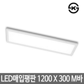 하이디 LED매입평판등 면조명 1200x300 M바, 단품