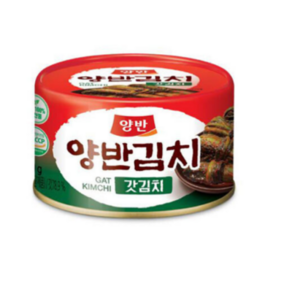 동원 양반 캔갓김치 160g, 2개