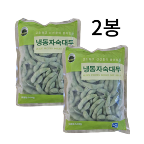 혜성식품 냉동 자숙대두 삶은 콩 500g