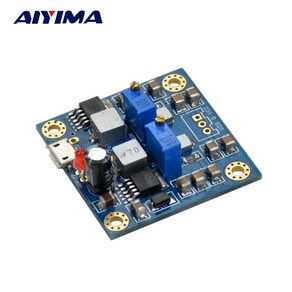 AIYIMA-HIFI 저소음 단일 전압-듀얼 12V 전원 출력 조정 공급 장치 프리 앰프 헤드폰 디코더 용