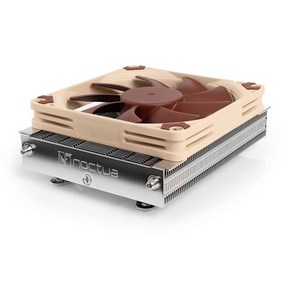 Noctua CPU 쿨러 녹투아 NH L9a AM5 AMD AM5용 프리미엄 로우 프로파일 쿨러브라운 Q1423740, 1개