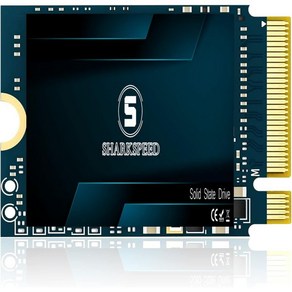 M.2230 SSD 1TB NVMe SHARKSPEED PCIe Gen4.0X4 내장 솔리드 스테이트 드라이브 30mm 스팀 데크와 호환되는 게이밍 Micosoft Sufa, 256GB, M.2 2230 PCIe 4.0