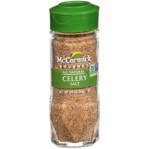 McComick Goumet Celey Salt 2.5 oz McComick Goumet 셀러리 소금 2.5 온스, 70g, 1개