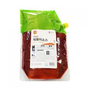 이츠웰떡볶이소스 CJ프레시웨이 냉장 2kg, 1개