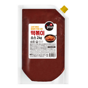 푸디스트 식자재왕플러스 떡볶이소스, 3개, 2kg