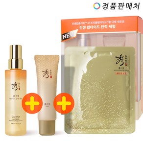 수려한 진생 펩타이드 탄력 세럼 100ml 기획 (크림 25ml+마스크 1매), 1개