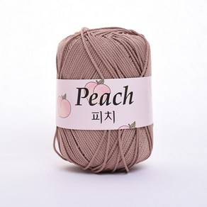 삼남뜨개실 7+1 PEACH 피치실 80g 30컬러 소품실 가방실