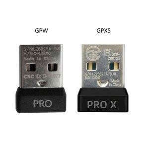 USB 마우스 수신기 무선 마우스 신호 어댑터 커넥터 로지텍 G 프로 무선 GPXS G 프로 X 슈퍼라이트 마우스용, 2)G Po Wieless