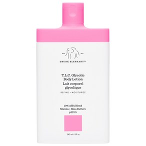 취한 코끼리 T.L.C 글리콜릭 바디 로션 8온스 240mL, 1개