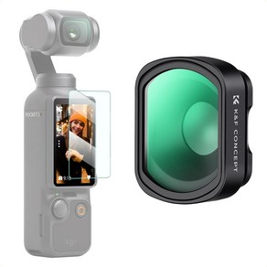 K&F Concept DJI OSMO Pocket 10X AGC 3용 매크로 렌즈 렌즈 필터 근거리 촬영 자기