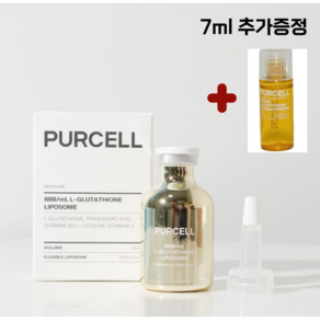 [증정 기획!] 퍼셀 글루타치온 플렉서블 리포좀 20ml +7ml 880억/mL (본사정품!) 최모나 PICK!, 1개