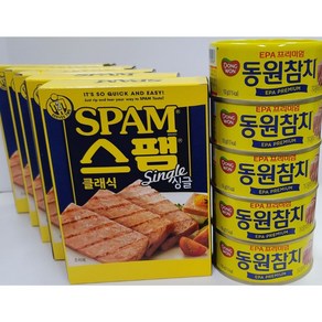 스팸클래식80g 동원EPA프리미엄참치 150g, 1.15kg, 1세트