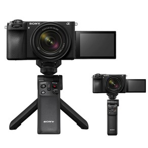 소니 미러리스 카메라 A6700 (본체+16-50mm 렌즈)+GP-VPT2BT 블루투스그립 ICE-6700 /공식대리점, ILCE-6700L+GP-VPT2BT그립