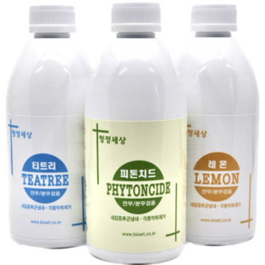 청정세상 피톤치드 연무원액490ml 분무5~20희석 탈취 향취 새집 새가구 화재냄새 애완동물냄새 찌든냄새, 피톤치드향, 1개, 490ml