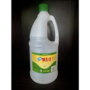 금하식품 빙초산 1.5리터 안전캡 대용량, 1.5L, 1개