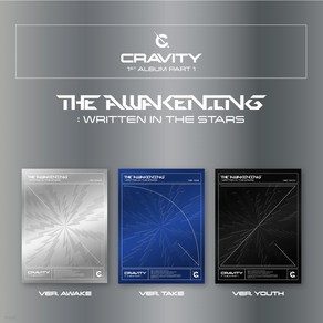 크래비티 앨범 Pat1 The Awakening Witten in the Stas 1집정규 CRAVITY 1종 랜덤발송