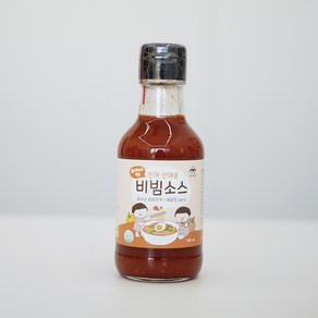 전혀 안매운 어린이 비빔소스 비빔국수 쫄면 비빔만두 초장