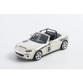 HOBBY Eunos 로드스터 다이캐스트 모델 자동차 일본 1:64 MX5, 01 WHITE