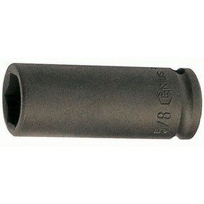 지니어스 육각 롱임팩트소켓 임팩소켓 복스알1/2x23mm (W9C40C7), 1개