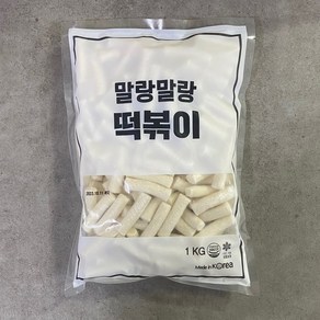 꼬마떡볶이 밀떡 대용량 업소용, 4개, 1kg