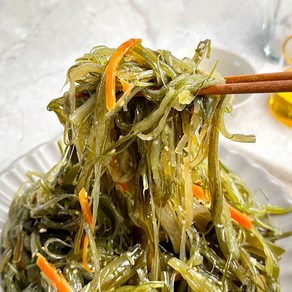 [당일조리] 30년전통 엄마손맛 가정식수제반찬 오독오독 미역줄기볶음, 200g, 1개