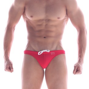 METROMALEWEAR [M2W] Classic Swim Bikini RED (4937-12)