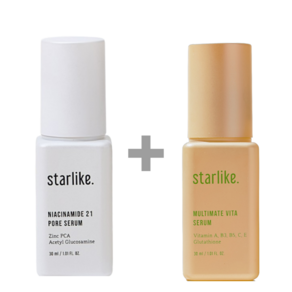 stalike 스타라이크 멀티메이드 비타 세럼 잡티 기미 앰플, 2개, 30ml