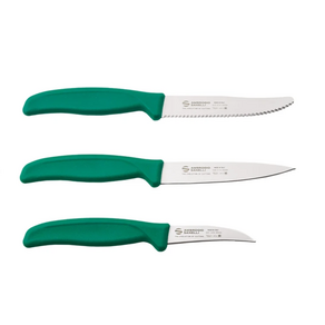 Sanelli Ambogio Knife Set 3P 샤넬리 암브로지오 나이프 세트 3P, 그린, 1개