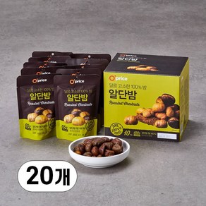 Opice 자연단맛 알단밤, 650g, 2개