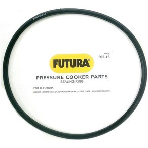 Futura by Hawkins Gasket Sealing Ring for 2-Liter Pressure Cooker Black