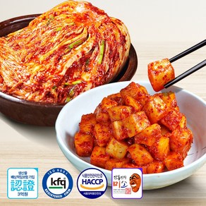 학가산 국내산 별미김치세트 (포기 4kg + 깍두기 5kg), 없음, 1개, 9kg