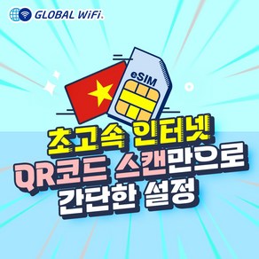 베트남 eSIM 데이터 저렴한 이심, A1. 베트남 500MB/일 제공_1일, 1개