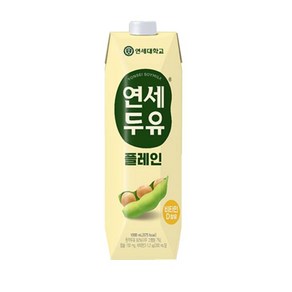 연세두유 플레인, 1L, 12개